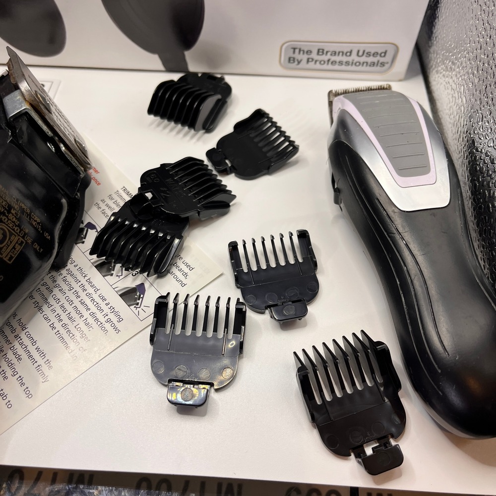 Wahl‎ Deluxe Chrome Pro Corded Hair Clipper Kit *USED - Picture 12 of 13
